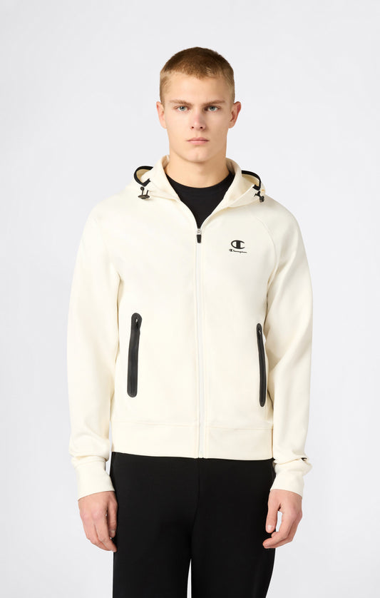 Herren C-Tech Kapuzen-Sweatshirt mit durchgehendem Reißverschluss