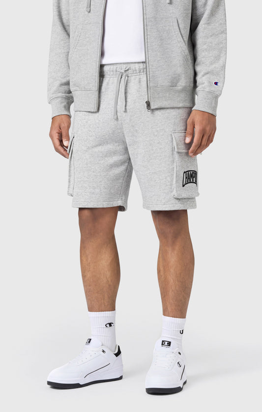 Herren-Cargo-Shorts mit angerauter Innenseite und Logo