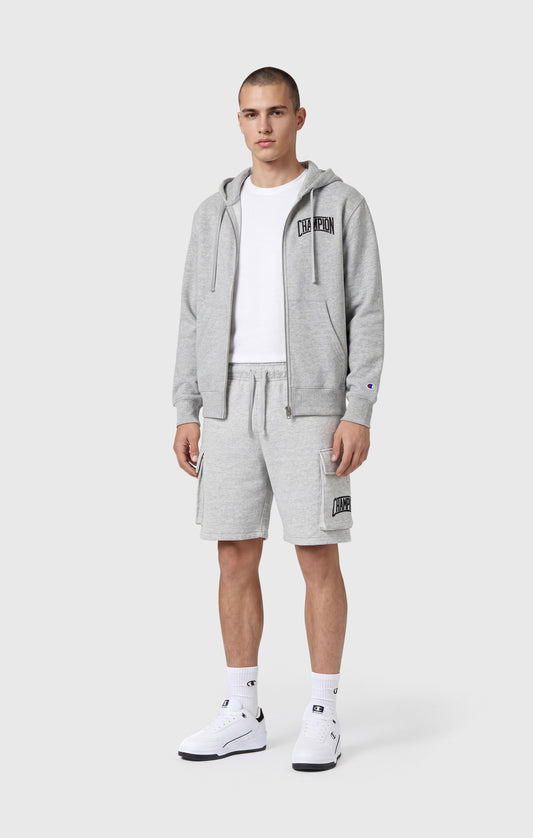 Herren-Cargo-Shorts mit angerauter Innenseite und Logo