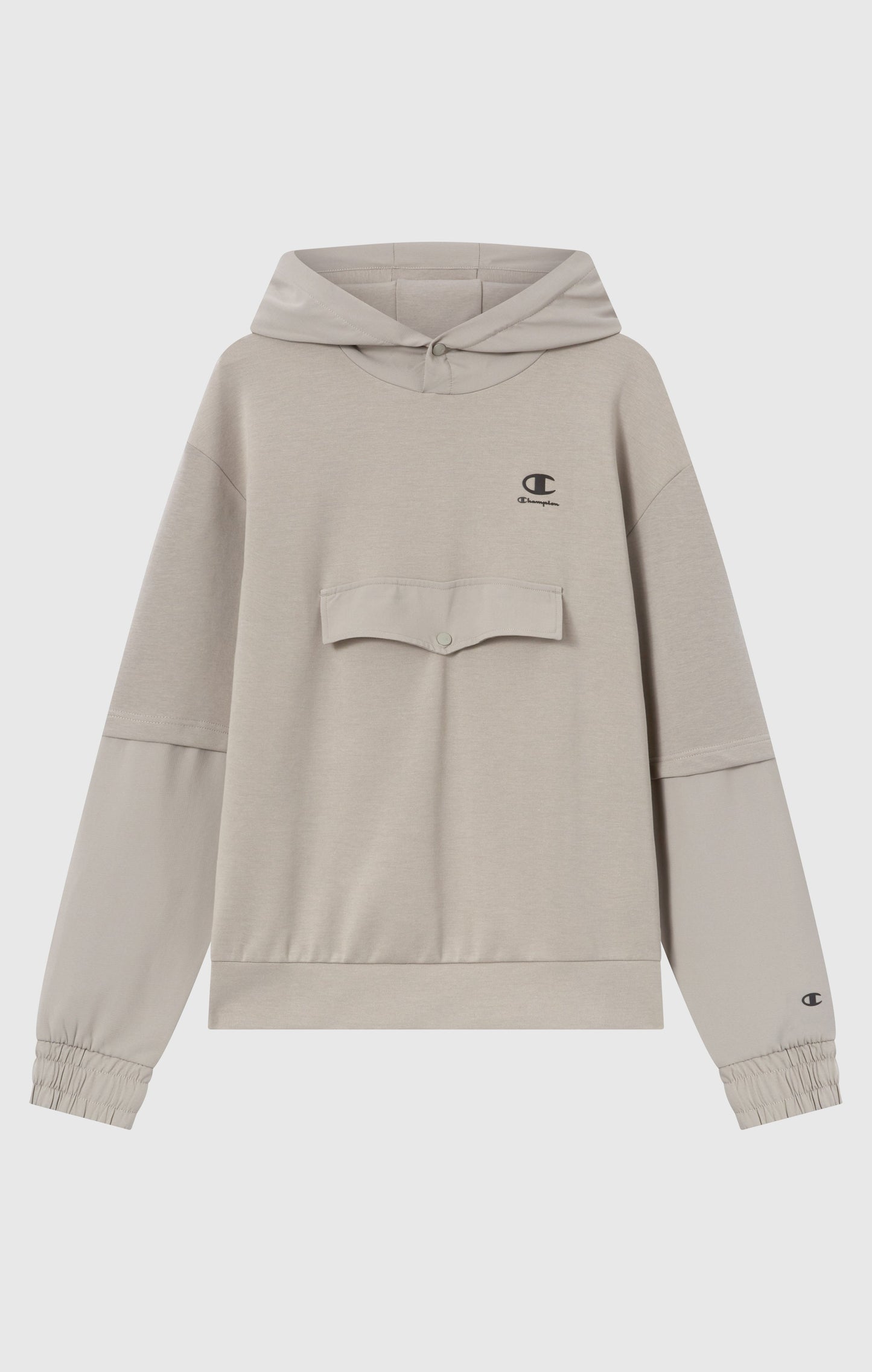 Herren C-Tech Materialmix Kapuzen-Sweatshirt