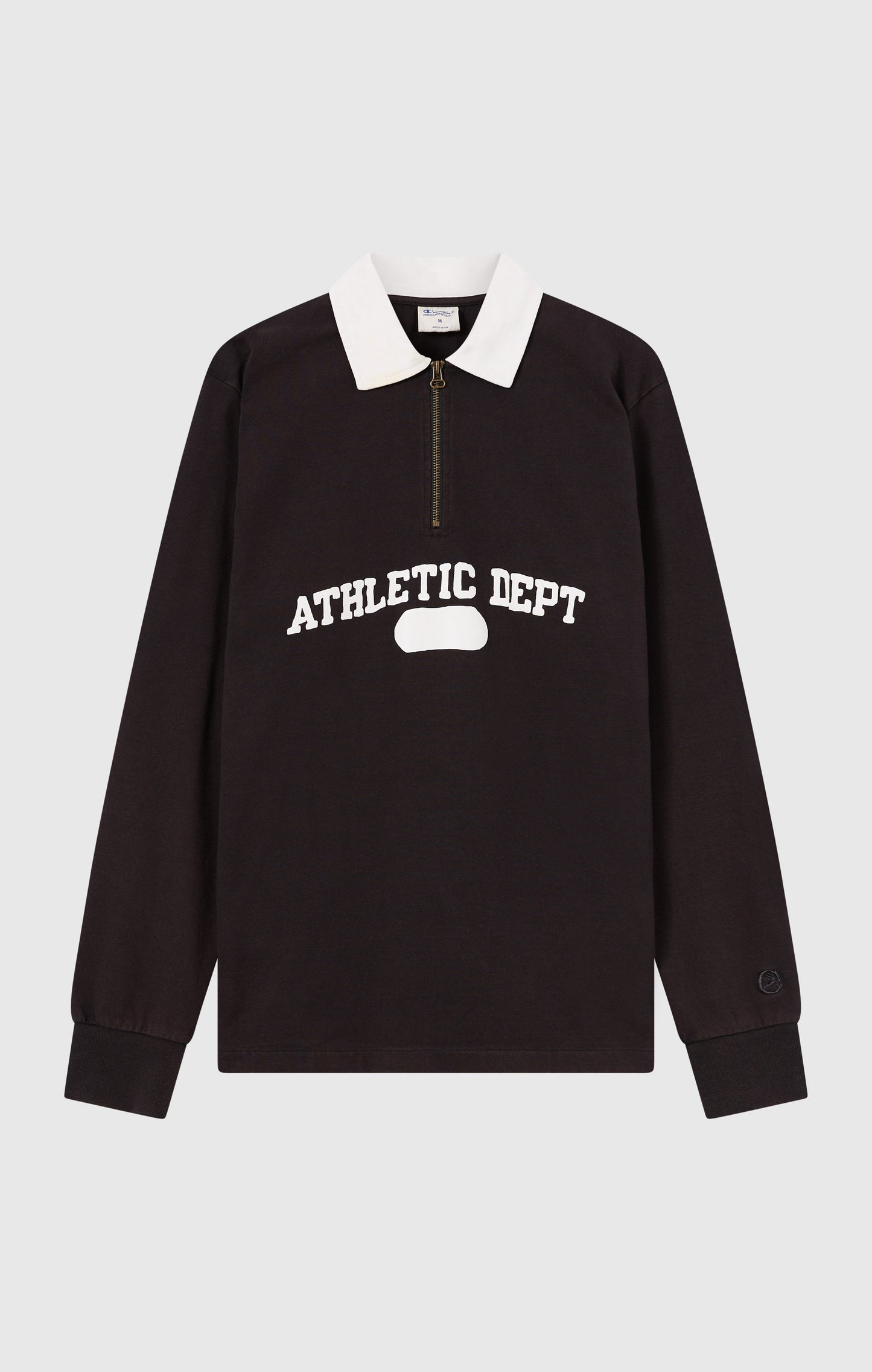 Herren Langarm Half-Zip Polo-Shirt Time Capsule