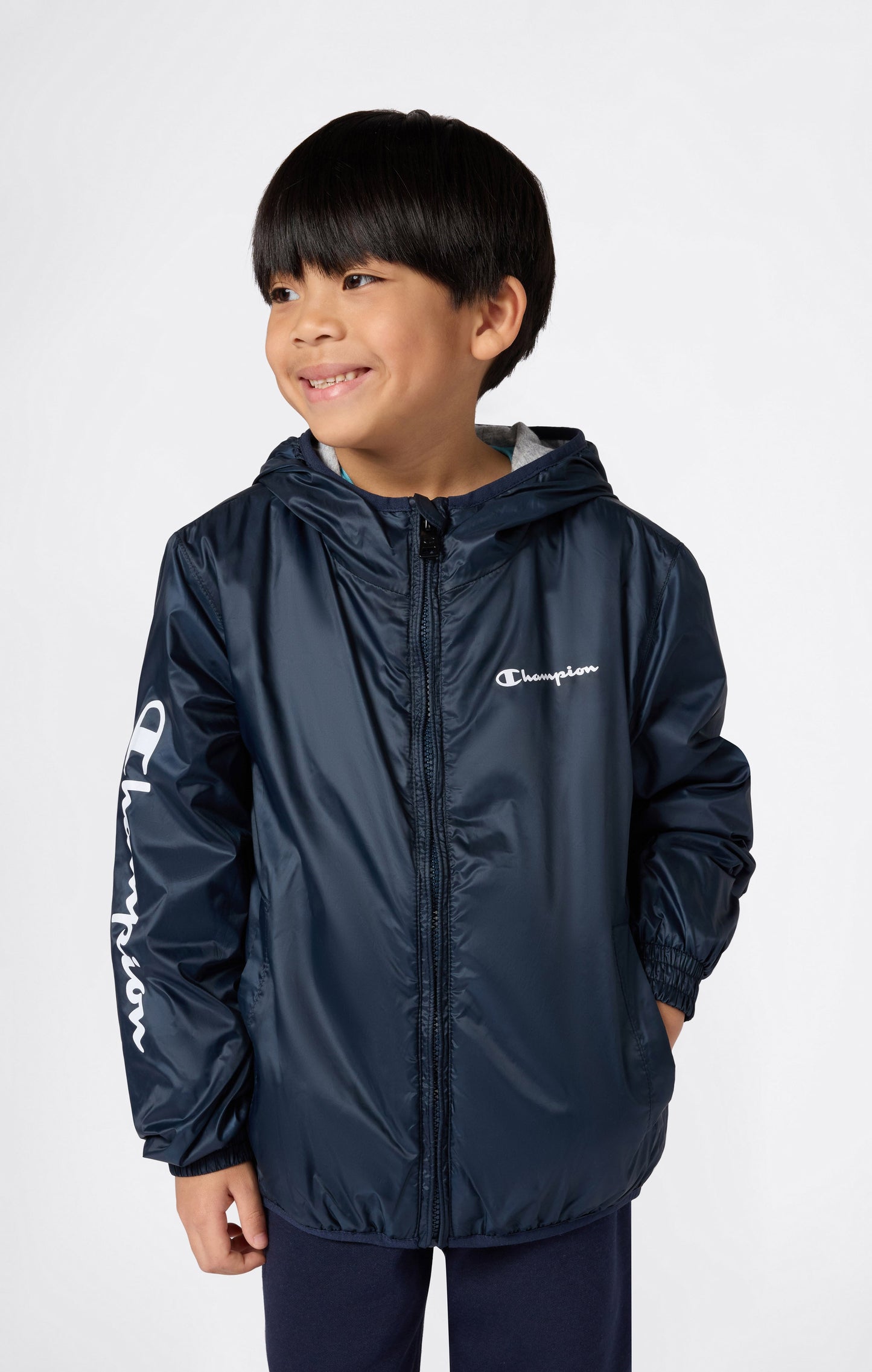 Leichte Kapuzenjacke für Kinder