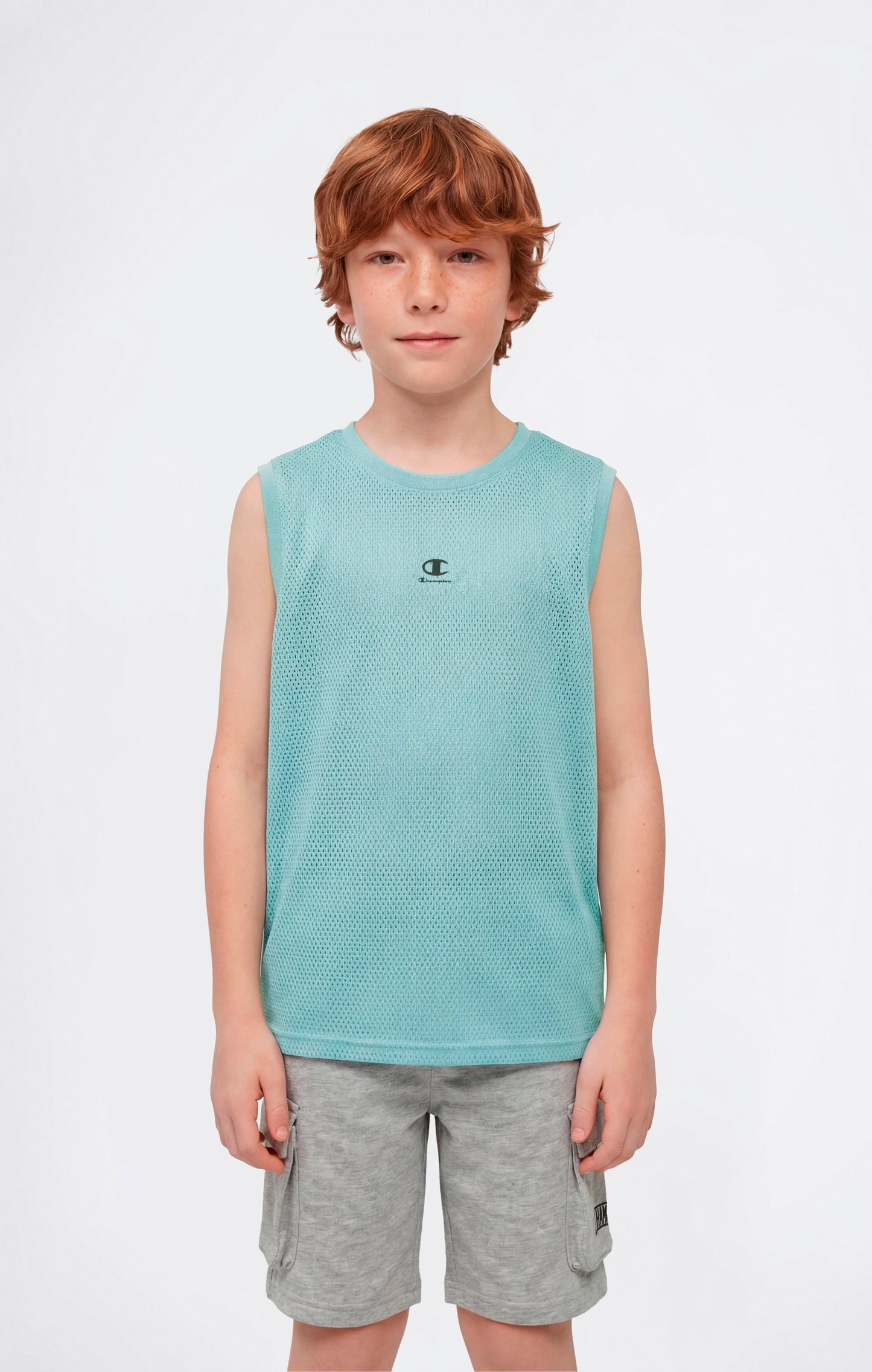 Jungen C-Tech Mesh Tanktop