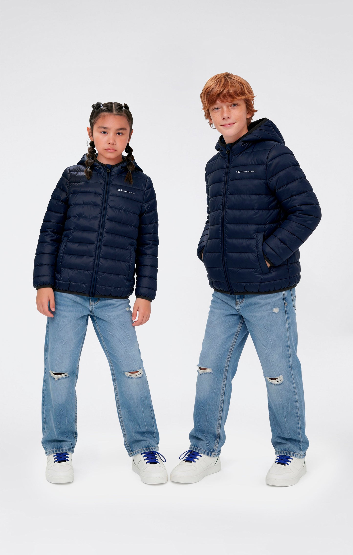 Kids' Lightweight Padded Hooded Jacket