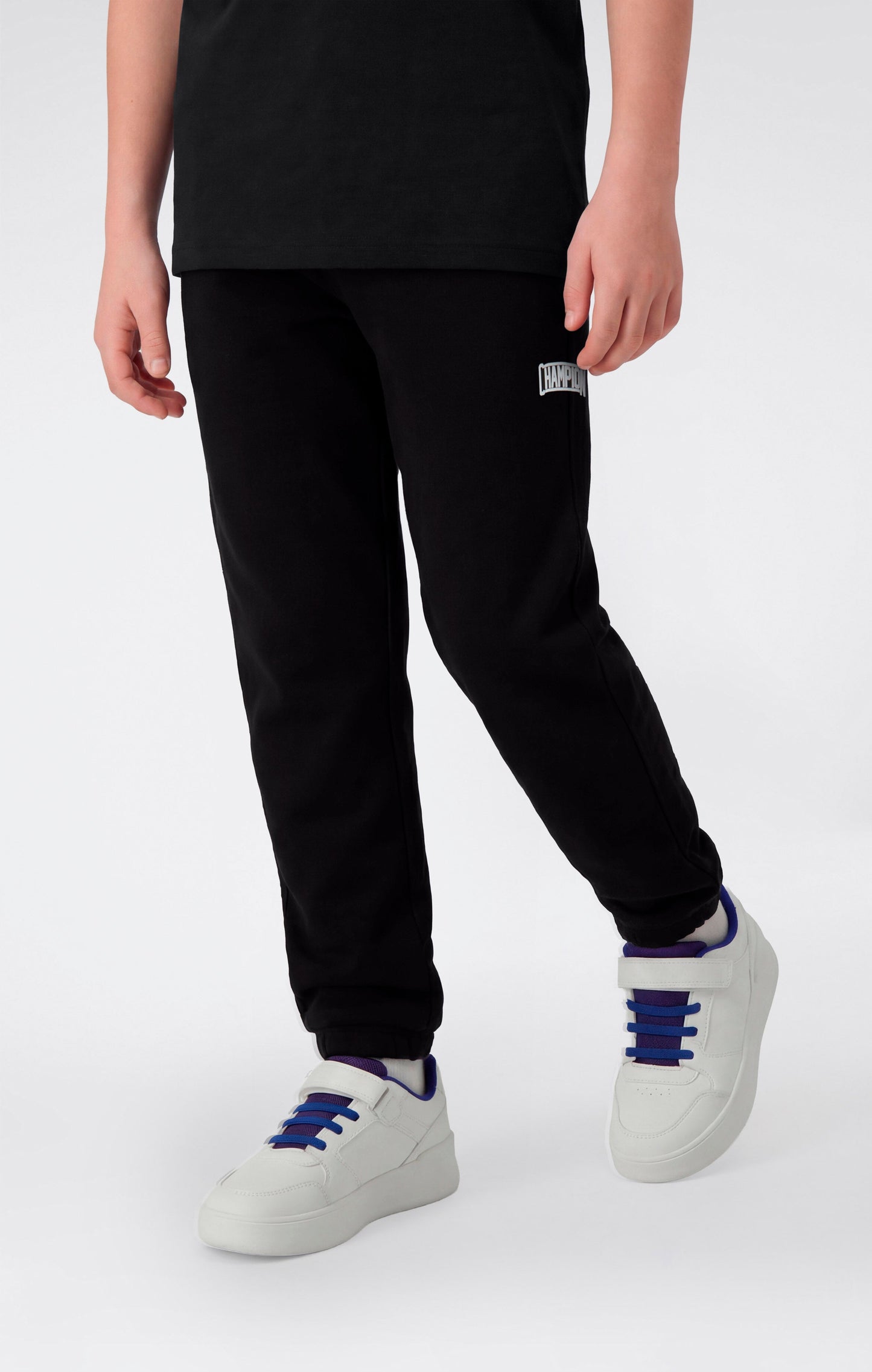 Boys' Elastic Cuff Pants with Puff Print