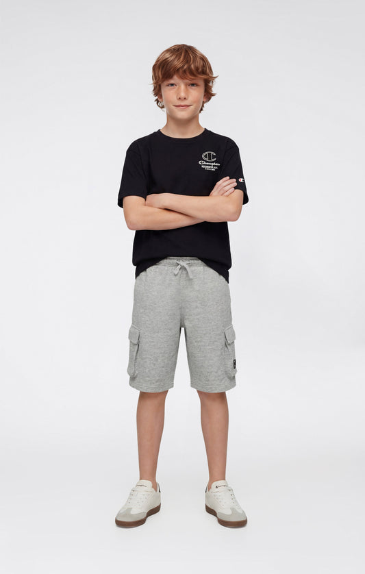 Boys' Crewneck T-shirt with Puff Print