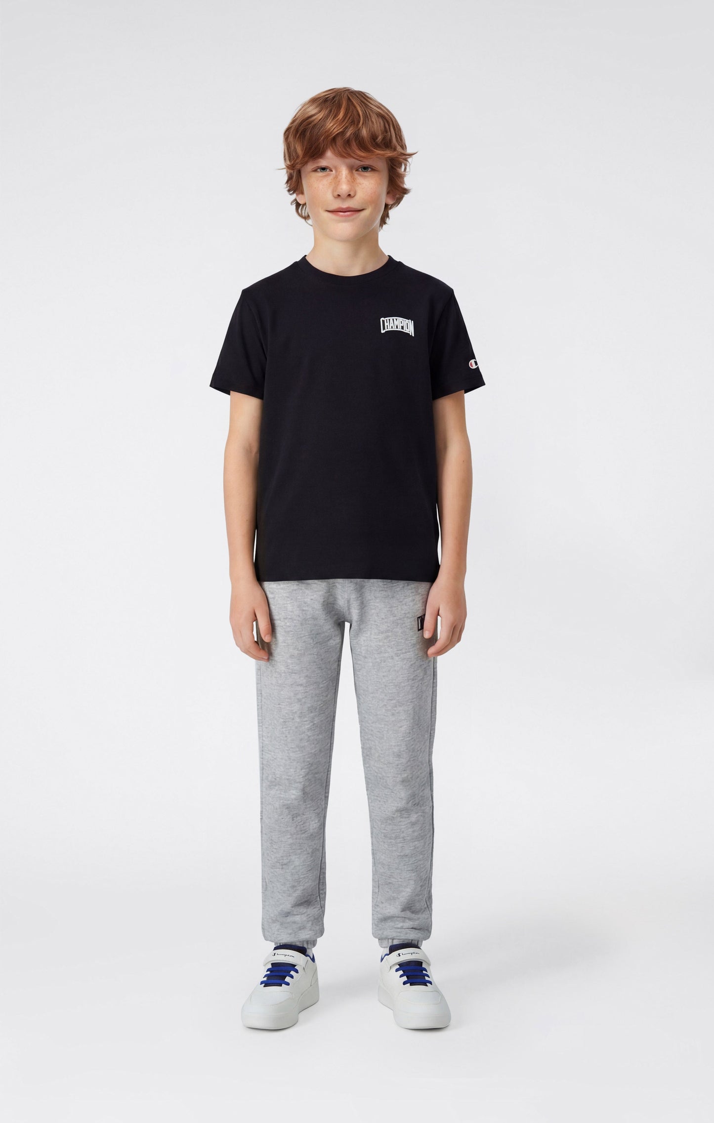 Boys' Crewneck T-shirt with Puff Print