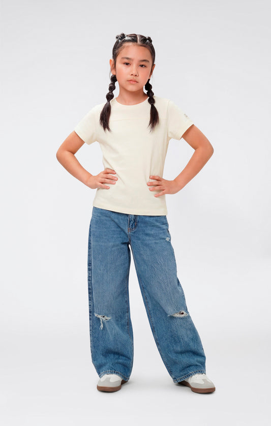 Girls' C-Tech Stretch Sports T-Shirt