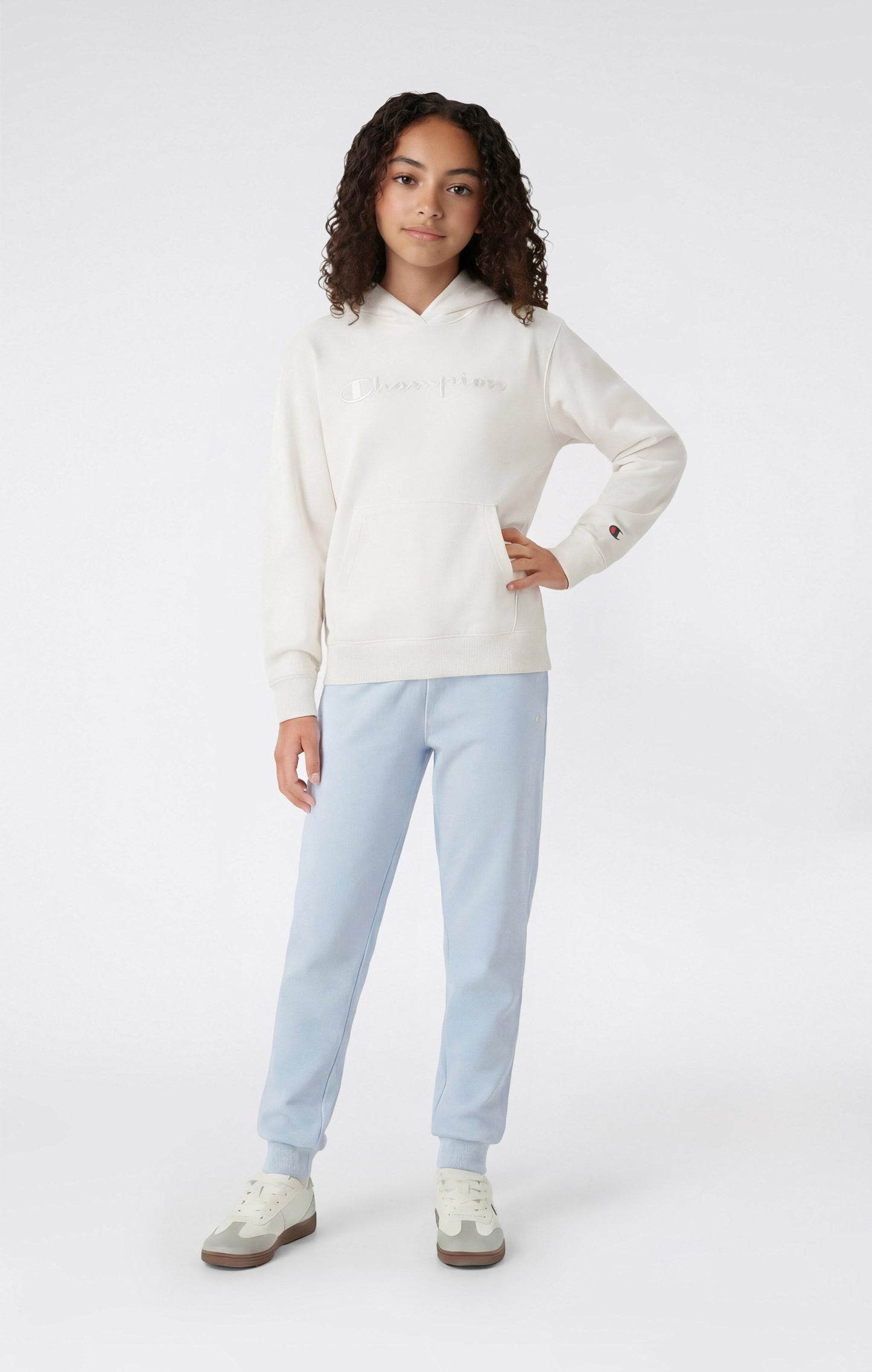 Girls' Lightweight Jogger Pants with Rib Cuffs Icons