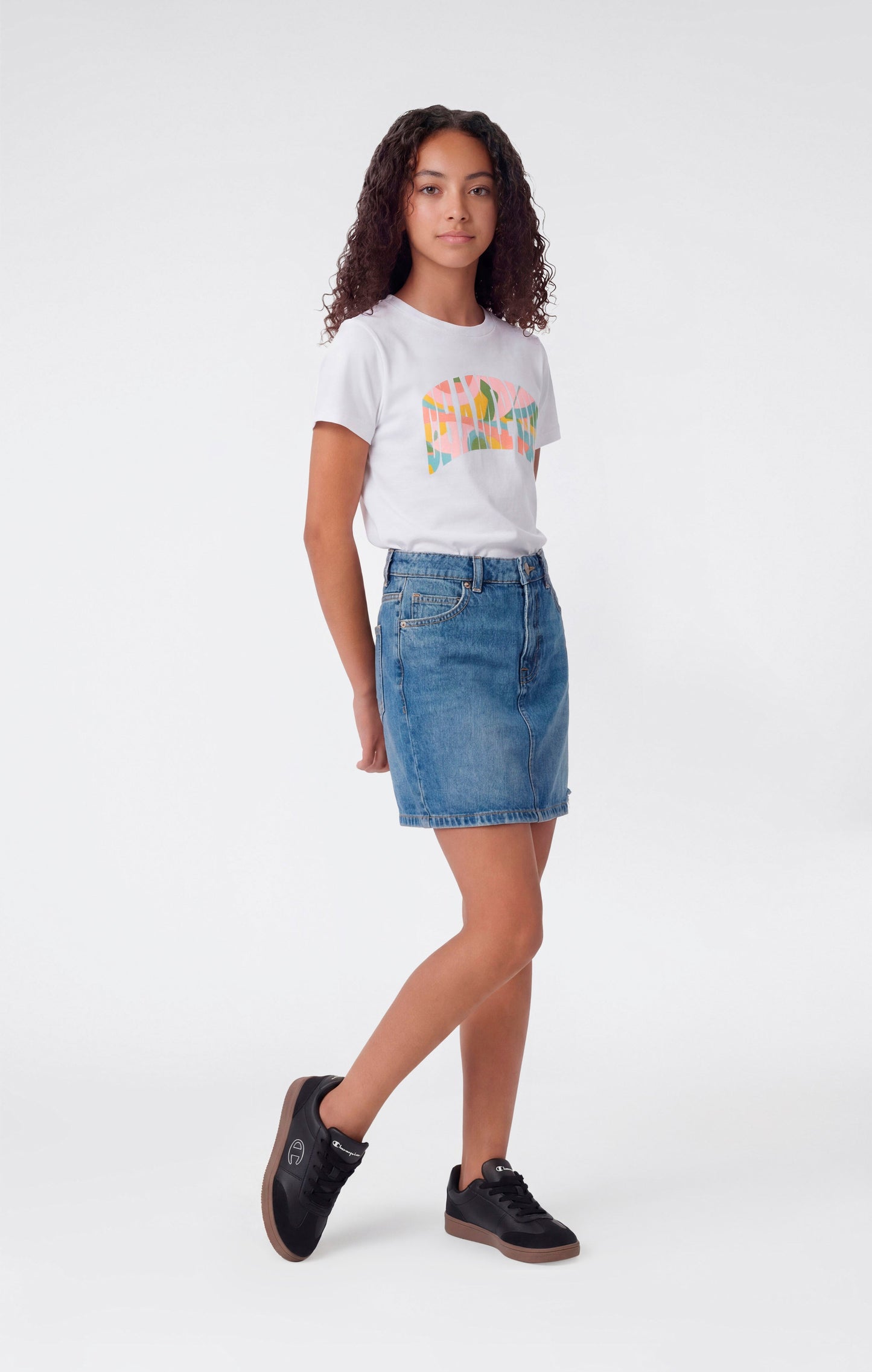 Mädchen T-Shirt mit Grafikprint