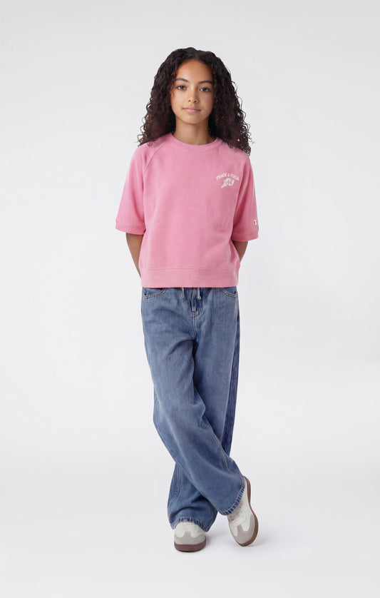 Girls' Short Sleeve Sweatshirt Icons