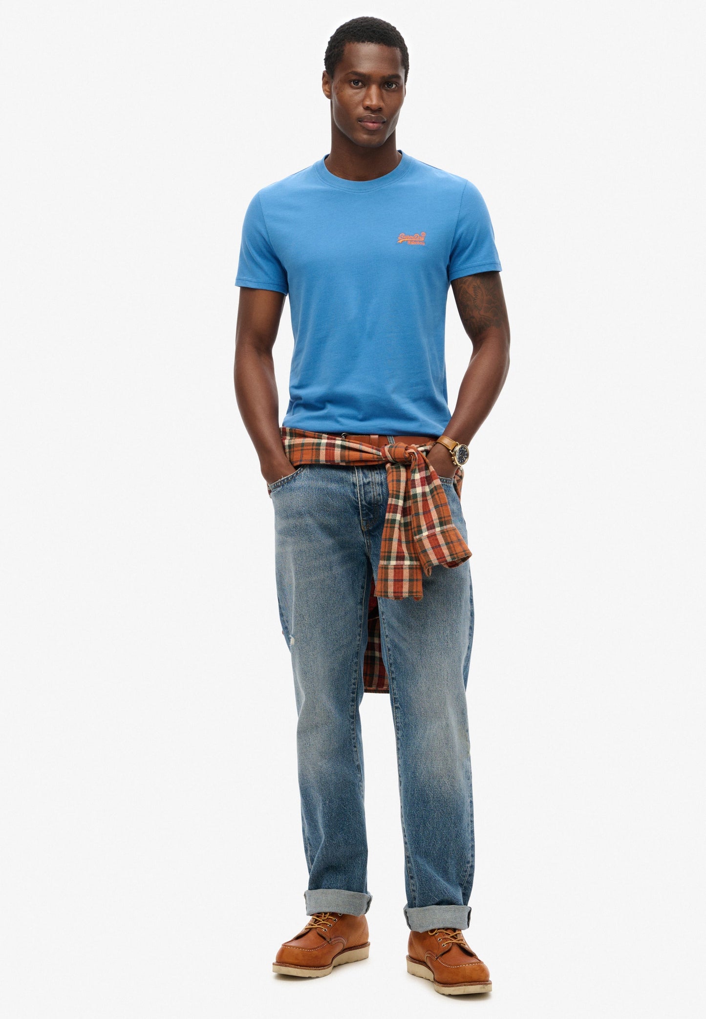 Multi Essential Logo Embroidered T-Shirt