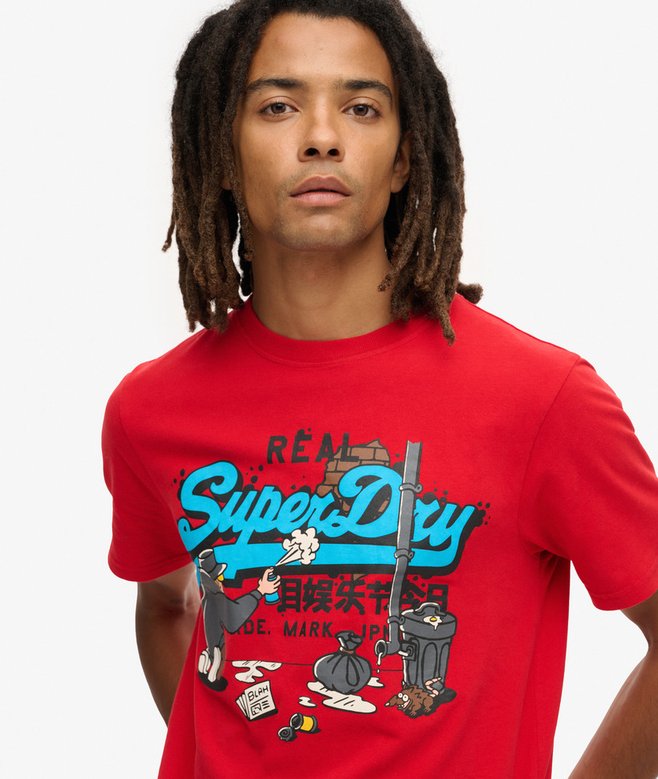 Gasoline Graphic Relaxed T-Shirt