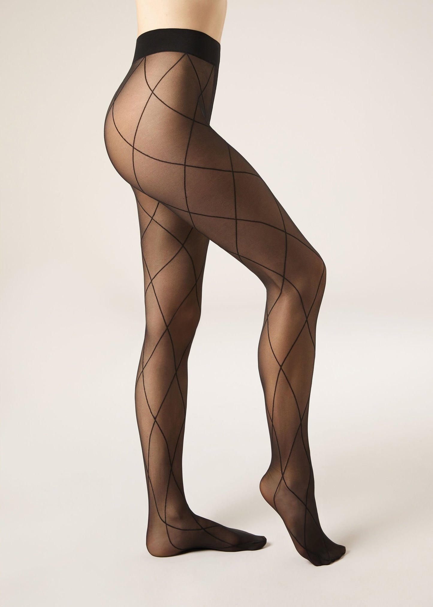 Diamond Sheer Tights