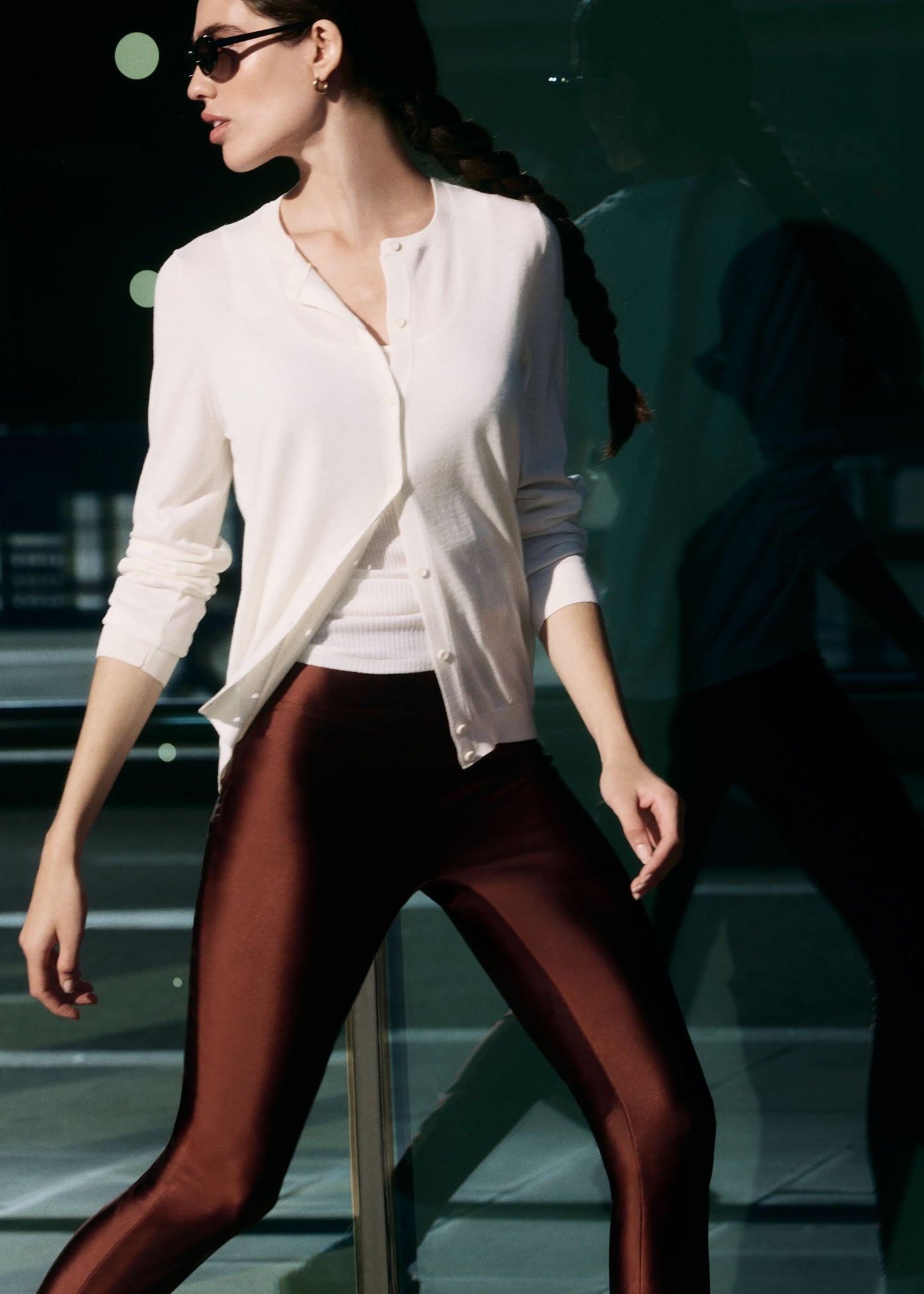 Super Shine Satin Leggings
