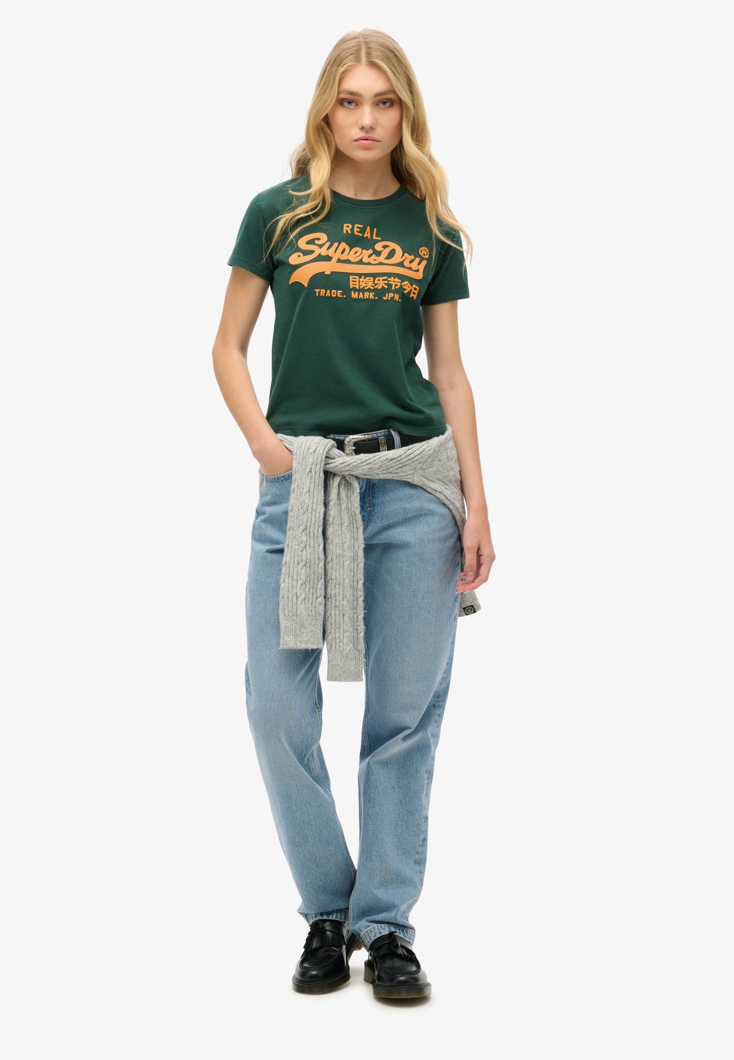Embroidered Vl Fitted Tshirt