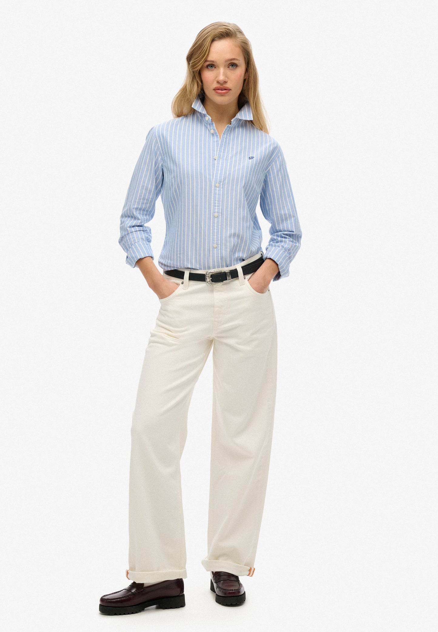 Slim Oxford Long Sleeve Shirt