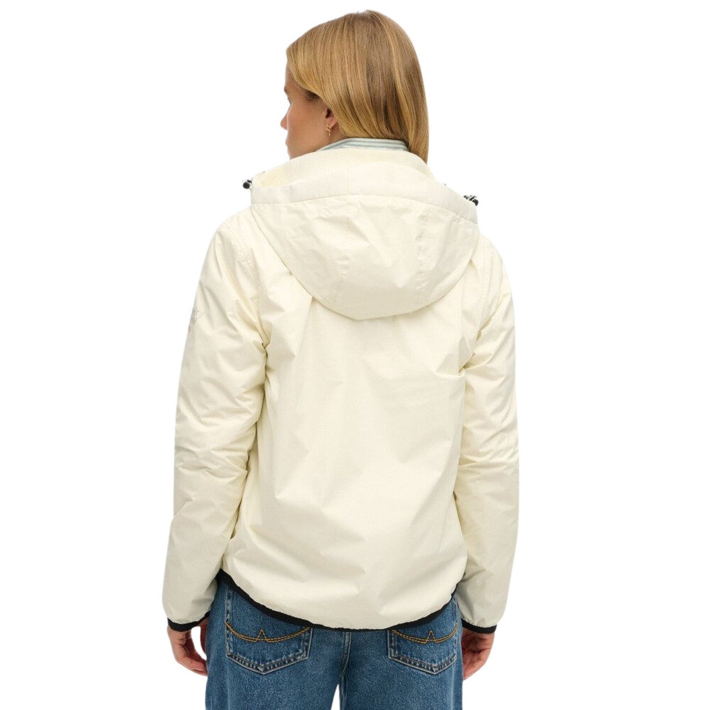 Hooded Logo Windbreaker Jacket