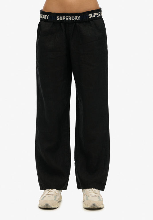 Linen Drawstring Pants